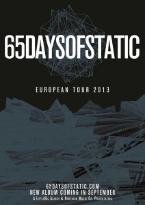 Gira europea 65daysofstatic
